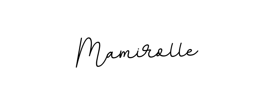 Create a beautiful signature design for name Mamirolle. With this signature (BallpointsItalic-DORy9) fonts, you can make a handwritten signature for free. Mamirolle signature style 11 images and pictures png