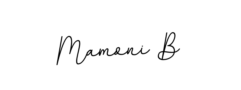 BallpointsItalic-DORy9 is a professional signature style that is perfect for those who want to add a touch of class to their signature. It is also a great choice for those who want to make their signature more unique. Get Mamoni B name to fancy signature for free. Mamoni B signature style 11 images and pictures png