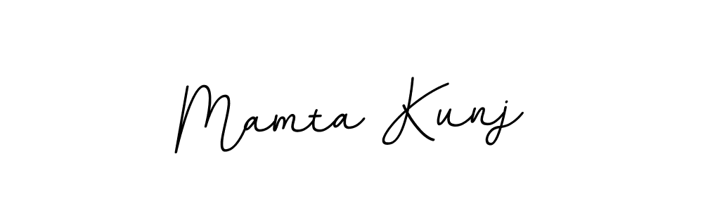 This is the best signature style for the Mamta Kunj name. Also you like these signature font (BallpointsItalic-DORy9). Mix name signature. Mamta Kunj signature style 11 images and pictures png