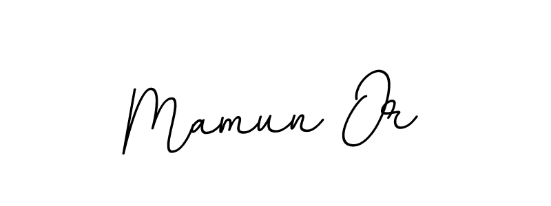 Create a beautiful signature design for name Mamun Or. With this signature (BallpointsItalic-DORy9) fonts, you can make a handwritten signature for free. Mamun Or signature style 11 images and pictures png