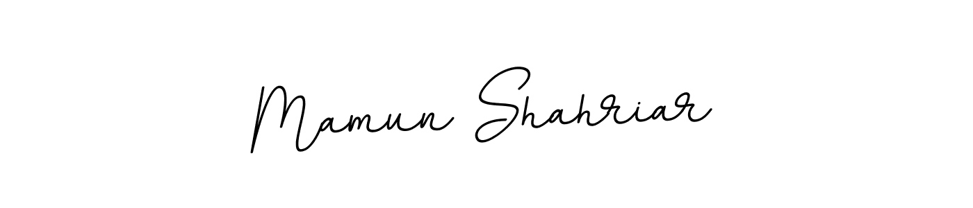 BallpointsItalic-DORy9 is a professional signature style that is perfect for those who want to add a touch of class to their signature. It is also a great choice for those who want to make their signature more unique. Get Mamun Shahriar name to fancy signature for free. Mamun Shahriar signature style 11 images and pictures png