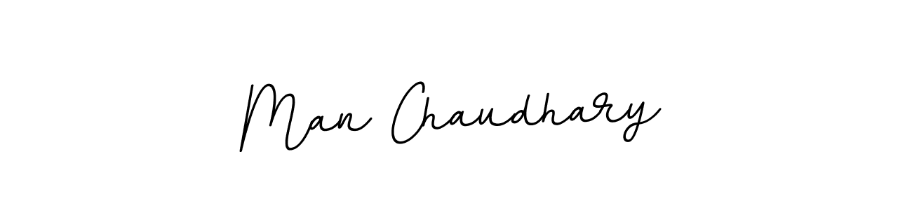 Man Chaudhary stylish signature style. Best Handwritten Sign (BallpointsItalic-DORy9) for my name. Handwritten Signature Collection Ideas for my name Man Chaudhary. Man Chaudhary signature style 11 images and pictures png