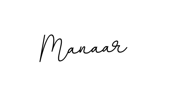 Use a signature maker to create a handwritten signature online. With this signature software, you can design (BallpointsItalic-DORy9) your own signature for name Manaar. Manaar signature style 11 images and pictures png