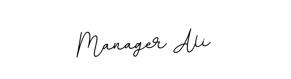Also we have Manager Ali name is the best signature style. Create professional handwritten signature collection using BallpointsItalic-DORy9 autograph style. Manager Ali signature style 11 images and pictures png
