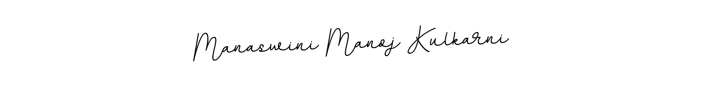 Also You can easily find your signature by using the search form. We will create Manaswini Manoj Kulkarni name handwritten signature images for you free of cost using BallpointsItalic-DORy9 sign style. Manaswini Manoj Kulkarni signature style 11 images and pictures png