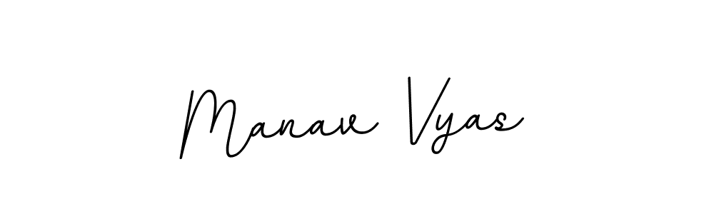 How to make Manav Vyas signature? BallpointsItalic-DORy9 is a professional autograph style. Create handwritten signature for Manav Vyas name. Manav Vyas signature style 11 images and pictures png