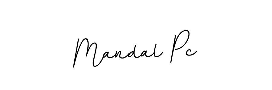 The best way (BallpointsItalic-DORy9) to make a short signature is to pick only two or three words in your name. The name Mandal Pc include a total of six letters. For converting this name. Mandal Pc signature style 11 images and pictures png