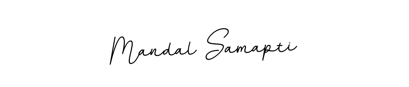 How to make Mandal Samapti signature? BallpointsItalic-DORy9 is a professional autograph style. Create handwritten signature for Mandal Samapti name. Mandal Samapti signature style 11 images and pictures png