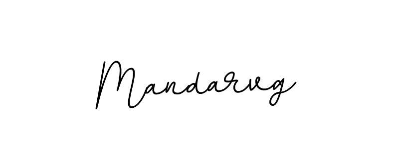 Mandarvg stylish signature style. Best Handwritten Sign (BallpointsItalic-DORy9) for my name. Handwritten Signature Collection Ideas for my name Mandarvg. Mandarvg signature style 11 images and pictures png