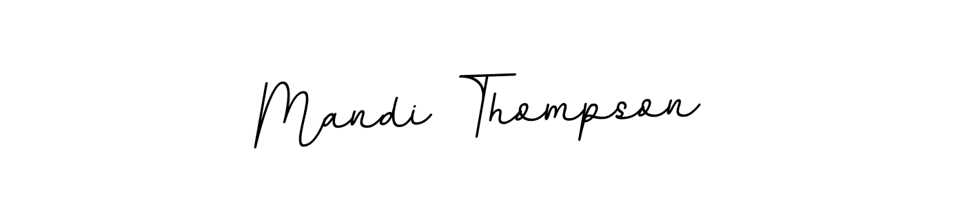 Make a beautiful signature design for name Mandi Thompson. Use this online signature maker to create a handwritten signature for free. Mandi Thompson signature style 11 images and pictures png