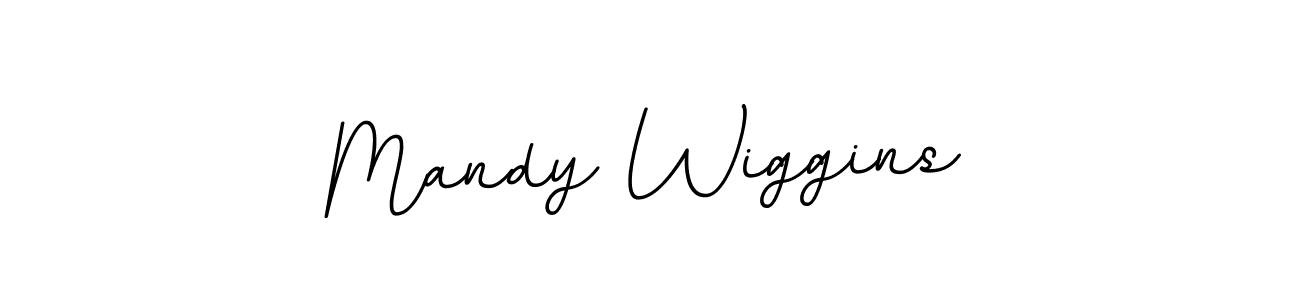 Mandy Wiggins stylish signature style. Best Handwritten Sign (BallpointsItalic-DORy9) for my name. Handwritten Signature Collection Ideas for my name Mandy Wiggins. Mandy Wiggins signature style 11 images and pictures png