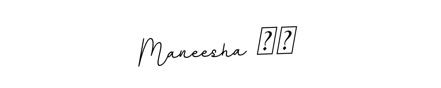 Also You can easily find your signature by using the search form. We will create Maneesha ❤️ name handwritten signature images for you free of cost using BallpointsItalic-DORy9 sign style. Maneesha ❤️ signature style 11 images and pictures png