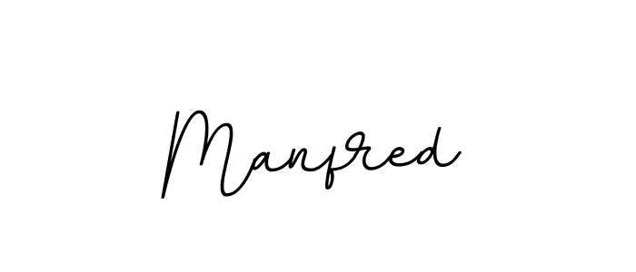 Manfred stylish signature style. Best Handwritten Sign (BallpointsItalic-DORy9) for my name. Handwritten Signature Collection Ideas for my name Manfred. Manfred signature style 11 images and pictures png