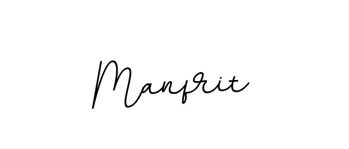 How to make Manfrit signature? BallpointsItalic-DORy9 is a professional autograph style. Create handwritten signature for Manfrit name. Manfrit signature style 11 images and pictures png