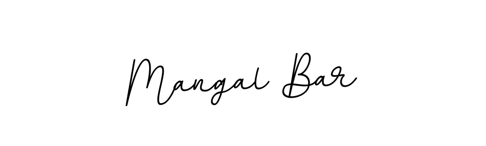Use a signature maker to create a handwritten signature online. With this signature software, you can design (BallpointsItalic-DORy9) your own signature for name Mangal Bar. Mangal Bar signature style 11 images and pictures png