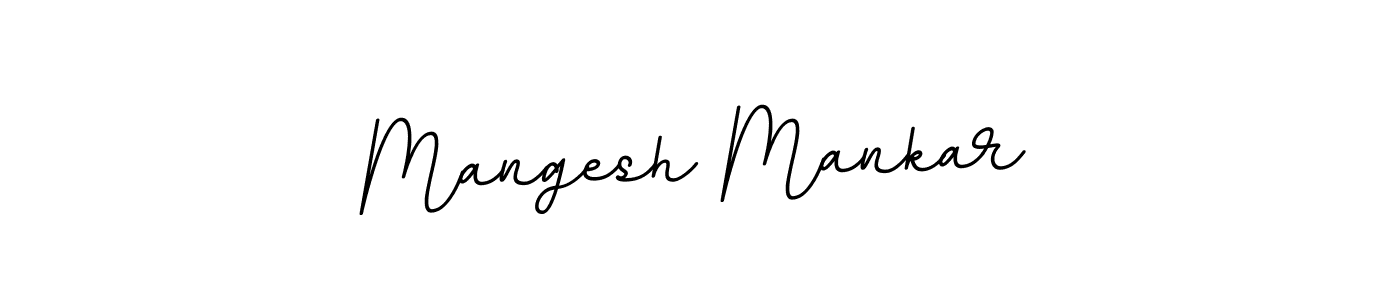 BallpointsItalic-DORy9 is a professional signature style that is perfect for those who want to add a touch of class to their signature. It is also a great choice for those who want to make their signature more unique. Get Mangesh Mankar name to fancy signature for free. Mangesh Mankar signature style 11 images and pictures png