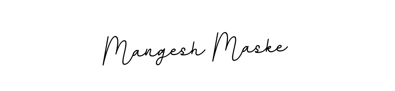 This is the best signature style for the Mangesh Maske name. Also you like these signature font (BallpointsItalic-DORy9). Mix name signature. Mangesh Maske signature style 11 images and pictures png