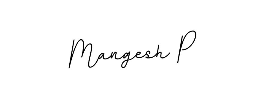 Also we have Mangesh P name is the best signature style. Create professional handwritten signature collection using BallpointsItalic-DORy9 autograph style. Mangesh P signature style 11 images and pictures png