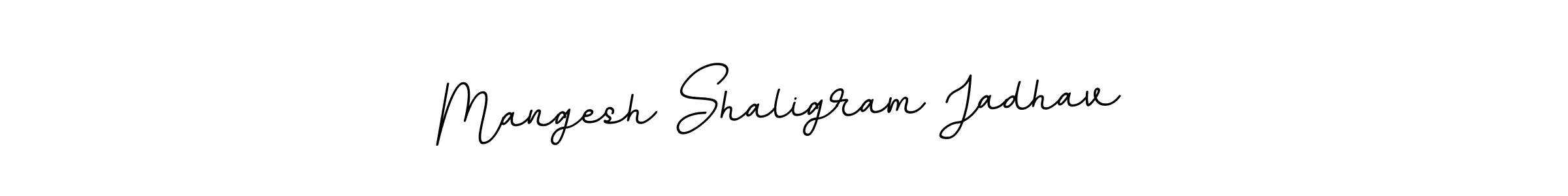 BallpointsItalic-DORy9 is a professional signature style that is perfect for those who want to add a touch of class to their signature. It is also a great choice for those who want to make their signature more unique. Get Mangesh Shaligram Jadhav name to fancy signature for free. Mangesh Shaligram Jadhav signature style 11 images and pictures png