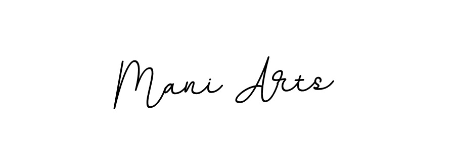Mani Arts stylish signature style. Best Handwritten Sign (BallpointsItalic-DORy9) for my name. Handwritten Signature Collection Ideas for my name Mani Arts. Mani Arts signature style 11 images and pictures png