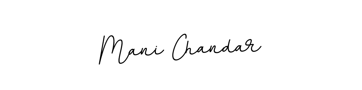 The best way (BallpointsItalic-DORy9) to make a short signature is to pick only two or three words in your name. The name Mani Chandar include a total of six letters. For converting this name. Mani Chandar signature style 11 images and pictures png