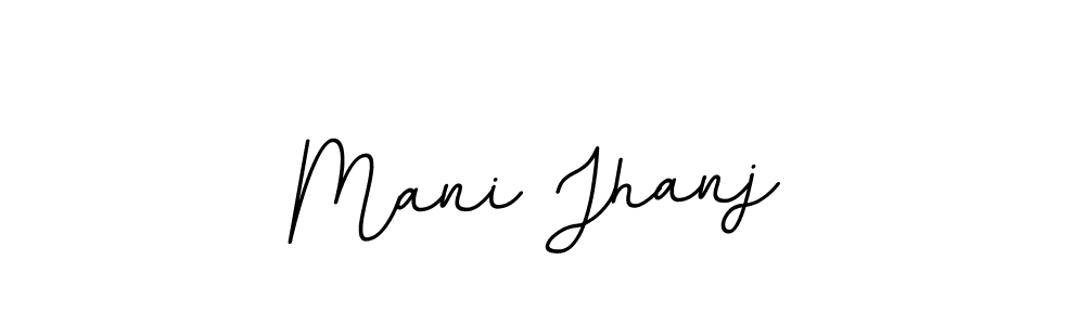 Also You can easily find your signature by using the search form. We will create Mani Jhanj name handwritten signature images for you free of cost using BallpointsItalic-DORy9 sign style. Mani Jhanj signature style 11 images and pictures png