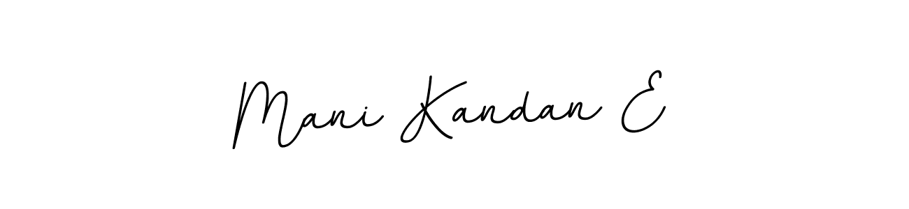 It looks lik you need a new signature style for name Mani Kandan E. Design unique handwritten (BallpointsItalic-DORy9) signature with our free signature maker in just a few clicks. Mani Kandan E signature style 11 images and pictures png