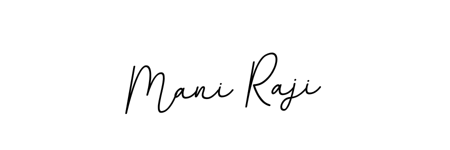 The best way (BallpointsItalic-DORy9) to make a short signature is to pick only two or three words in your name. The name Mani Raji include a total of six letters. For converting this name. Mani Raji signature style 11 images and pictures png