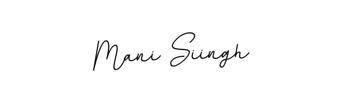 Make a short Mani Siingh signature style. Manage your documents anywhere anytime using BallpointsItalic-DORy9. Create and add eSignatures, submit forms, share and send files easily. Mani Siingh signature style 11 images and pictures png