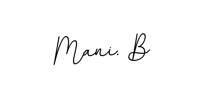 How to Draw Mani. B signature style? BallpointsItalic-DORy9 is a latest design signature styles for name Mani. B. Mani. B signature style 11 images and pictures png