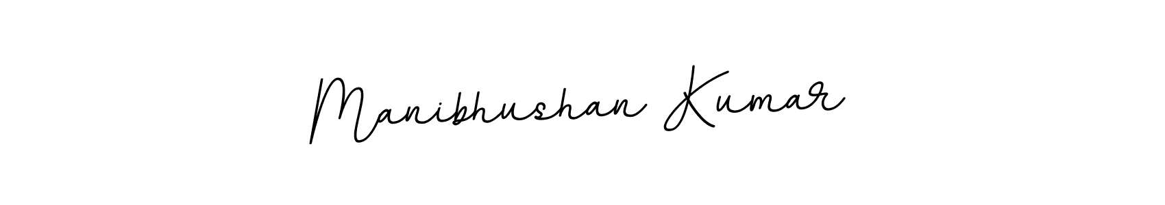 Use a signature maker to create a handwritten signature online. With this signature software, you can design (BallpointsItalic-DORy9) your own signature for name Manibhushan Kumar. Manibhushan Kumar signature style 11 images and pictures png