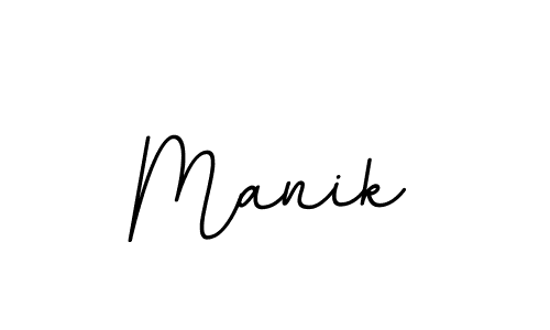 Create a beautiful signature design for name Manik. With this signature (BallpointsItalic-DORy9) fonts, you can make a handwritten signature for free. Manik signature style 11 images and pictures png
