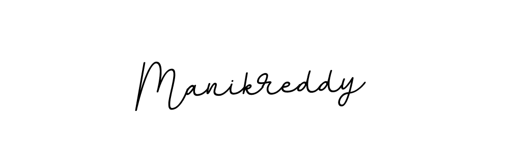 Make a beautiful signature design for name Manikreddy. With this signature (BallpointsItalic-DORy9) style, you can create a handwritten signature for free. Manikreddy signature style 11 images and pictures png