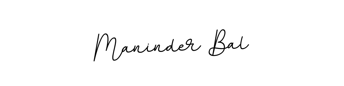 Make a beautiful signature design for name Maninder Bal. Use this online signature maker to create a handwritten signature for free. Maninder Bal signature style 11 images and pictures png