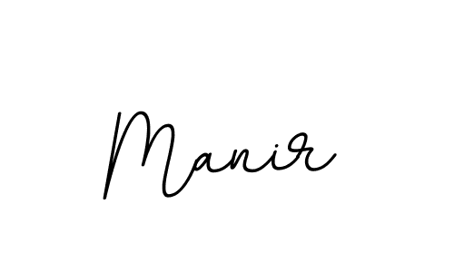 Create a beautiful signature design for name Manir. With this signature (BallpointsItalic-DORy9) fonts, you can make a handwritten signature for free. Manir signature style 11 images and pictures png