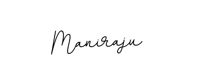 Design your own signature with our free online signature maker. With this signature software, you can create a handwritten (BallpointsItalic-DORy9) signature for name Maniraju. Maniraju signature style 11 images and pictures png