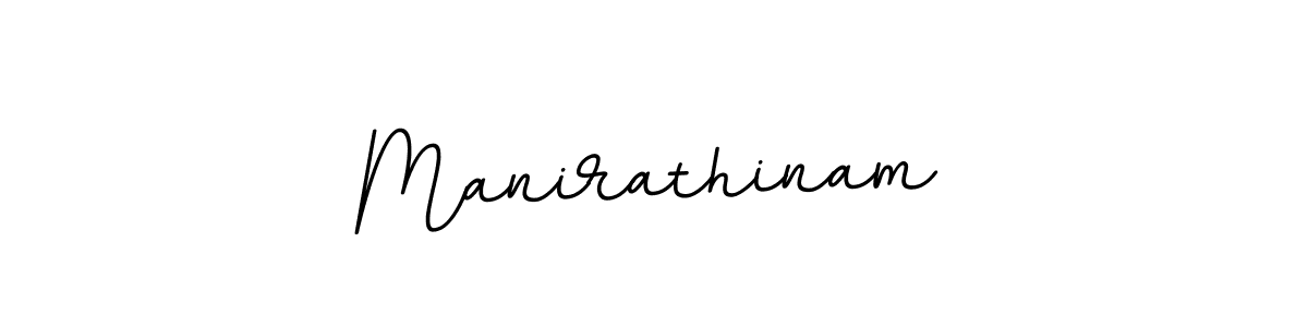 Make a beautiful signature design for name Manirathinam. With this signature (BallpointsItalic-DORy9) style, you can create a handwritten signature for free. Manirathinam signature style 11 images and pictures png