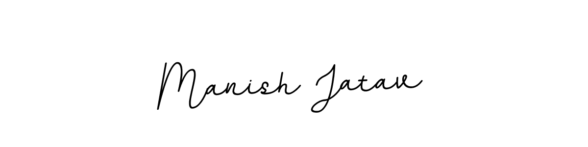 How to Draw Manish Jatav signature style? BallpointsItalic-DORy9 is a latest design signature styles for name Manish Jatav. Manish Jatav signature style 11 images and pictures png