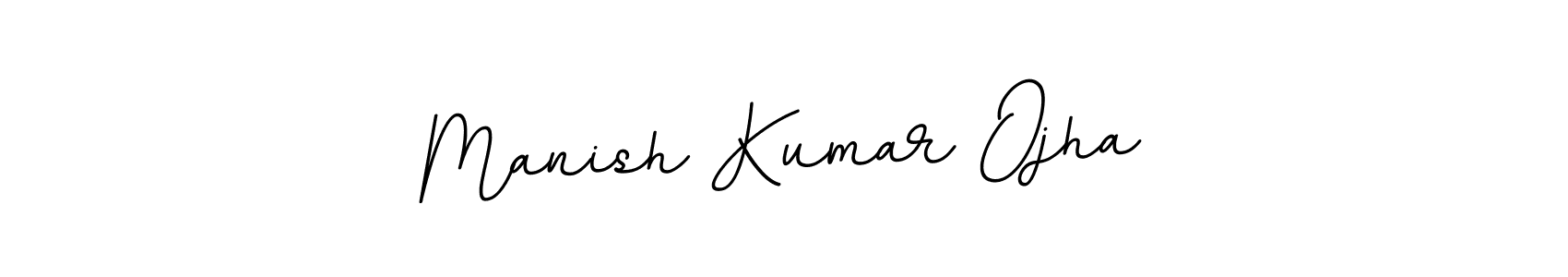 Make a short Manish Kumar Ojha signature style. Manage your documents anywhere anytime using BallpointsItalic-DORy9. Create and add eSignatures, submit forms, share and send files easily. Manish Kumar Ojha signature style 11 images and pictures png