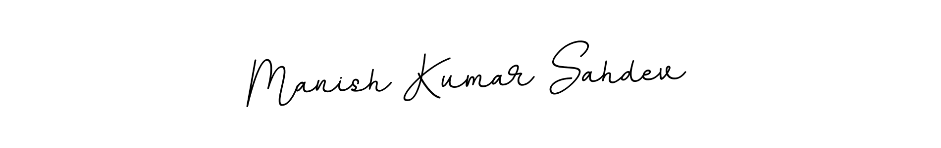 Make a beautiful signature design for name Manish Kumar Sahdev. Use this online signature maker to create a handwritten signature for free. Manish Kumar Sahdev signature style 11 images and pictures png