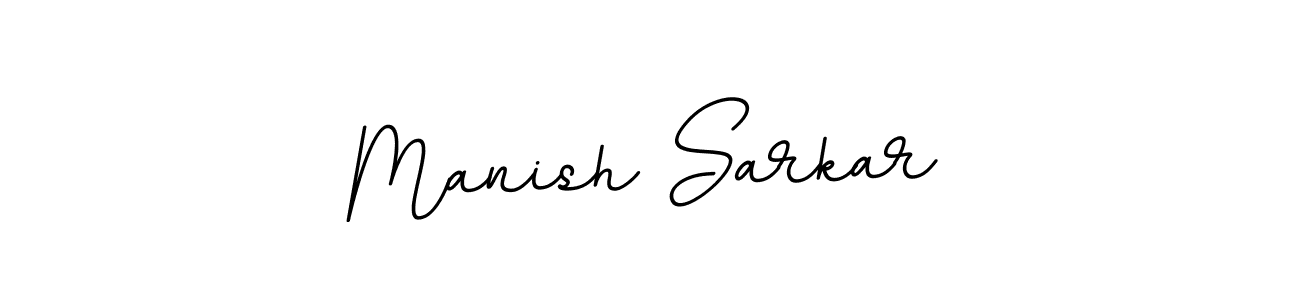 Use a signature maker to create a handwritten signature online. With this signature software, you can design (BallpointsItalic-DORy9) your own signature for name Manish Sarkar. Manish Sarkar signature style 11 images and pictures png