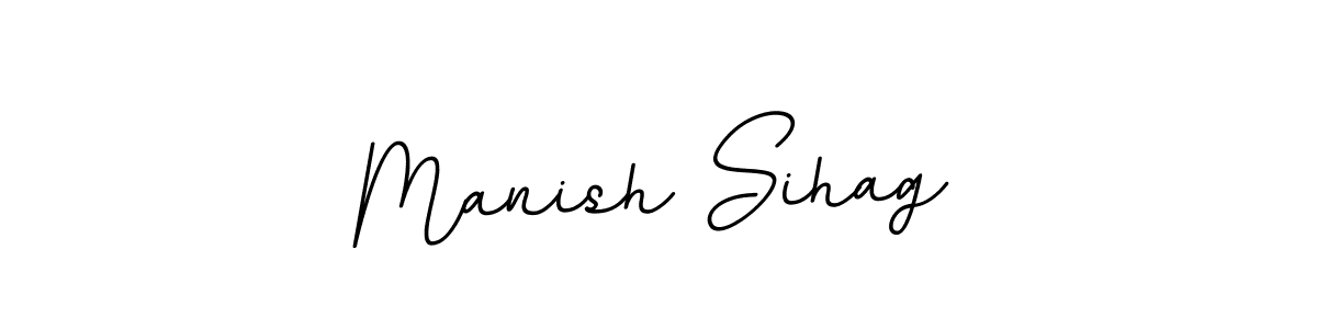How to make Manish Sihag signature? BallpointsItalic-DORy9 is a professional autograph style. Create handwritten signature for Manish Sihag name. Manish Sihag signature style 11 images and pictures png