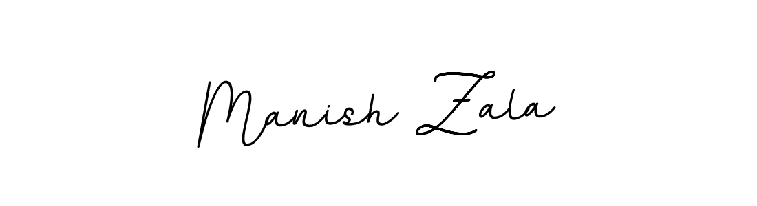 The best way (BallpointsItalic-DORy9) to make a short signature is to pick only two or three words in your name. The name Manish Zala include a total of six letters. For converting this name. Manish Zala signature style 11 images and pictures png
