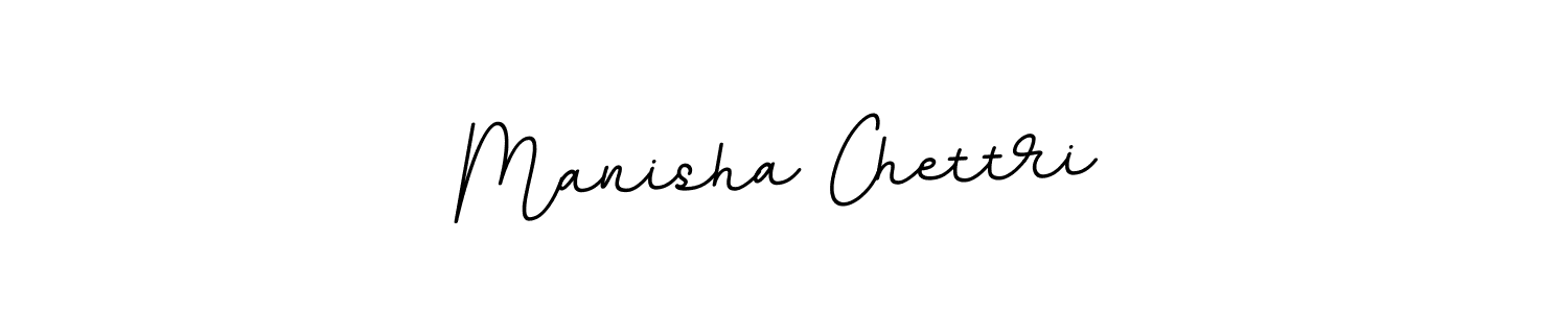 Design your own signature with our free online signature maker. With this signature software, you can create a handwritten (BallpointsItalic-DORy9) signature for name Manisha Chettri. Manisha Chettri signature style 11 images and pictures png