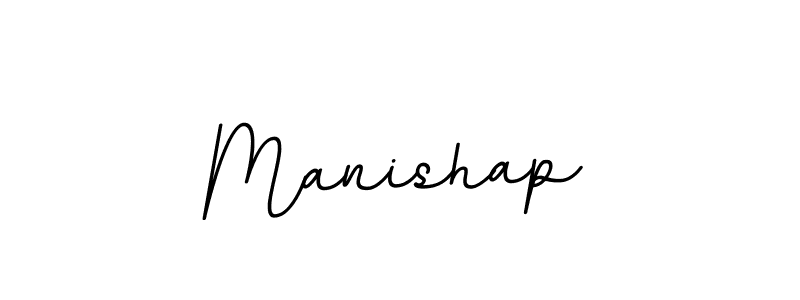 Use a signature maker to create a handwritten signature online. With this signature software, you can design (BallpointsItalic-DORy9) your own signature for name Manishap. Manishap signature style 11 images and pictures png