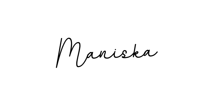 How to make Maniska signature? BallpointsItalic-DORy9 is a professional autograph style. Create handwritten signature for Maniska name. Maniska signature style 11 images and pictures png