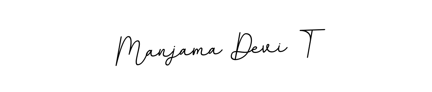 This is the best signature style for the Manjama Devi T name. Also you like these signature font (BallpointsItalic-DORy9). Mix name signature. Manjama Devi T signature style 11 images and pictures png