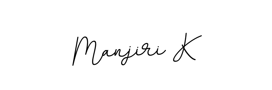 Create a beautiful signature design for name Manjiri K. With this signature (BallpointsItalic-DORy9) fonts, you can make a handwritten signature for free. Manjiri K signature style 11 images and pictures png