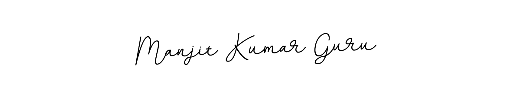 It looks lik you need a new signature style for name Manjit Kumar Guru. Design unique handwritten (BallpointsItalic-DORy9) signature with our free signature maker in just a few clicks. Manjit Kumar Guru signature style 11 images and pictures png