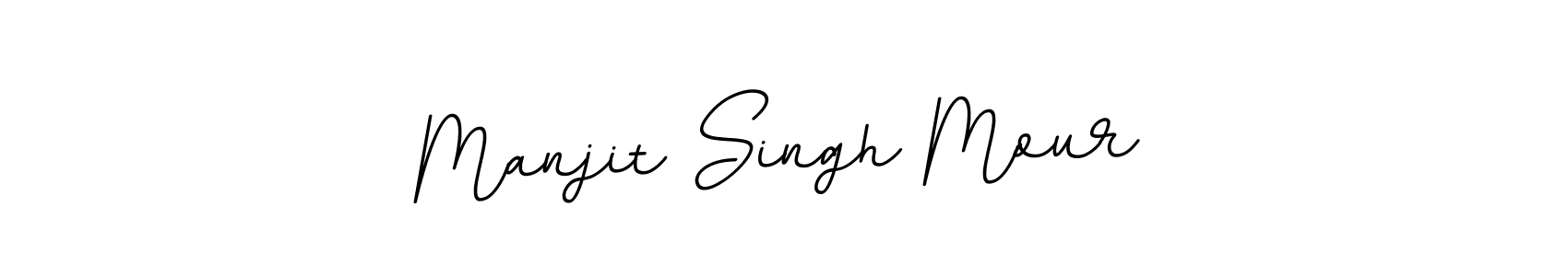 This is the best signature style for the Manjit Singh Mour name. Also you like these signature font (BallpointsItalic-DORy9). Mix name signature. Manjit Singh Mour signature style 11 images and pictures png